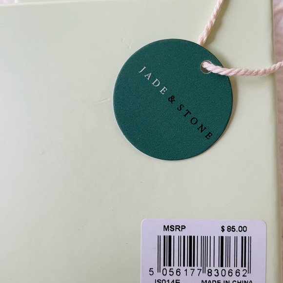 🔥SALE🔥Jade and Stone earrings - Picture 3 of 5